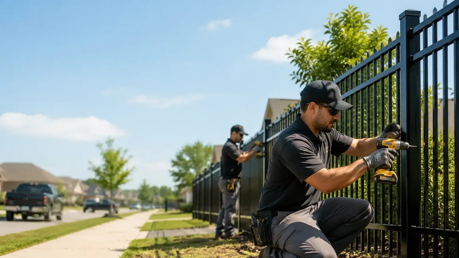 Metal Fence Installation in Only, TN